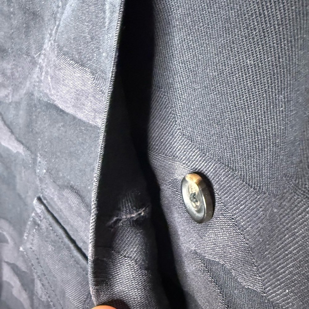 Wings + Horns Men's Black & Gray Camo Cargo Pants - Picture 3 of 9